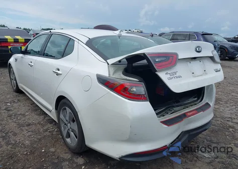 2016 Kia Optima Hybrid Ex from USA, damaged, VIN KNAGN4AD6G5094128